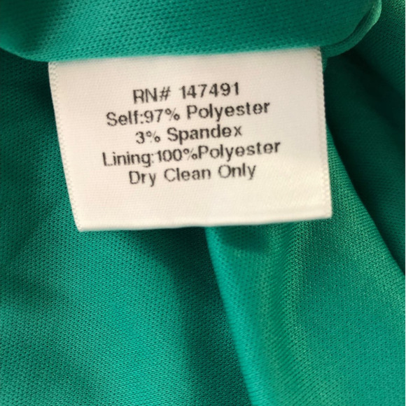 Katie May Loren Dress Spaghetti Strap Corset Mermaid Midi Teal Green Size Medium - Picture 10 of 11